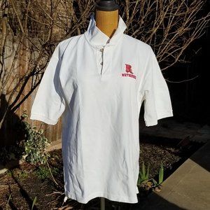 VINTAGE Rutgers Short Sleeve Polo Shirt